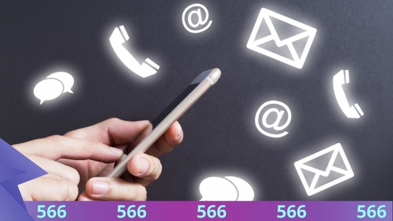 Mục “Liên hệ 566” hiển thị trên trang chủ giúp người chơi dễ thao tác